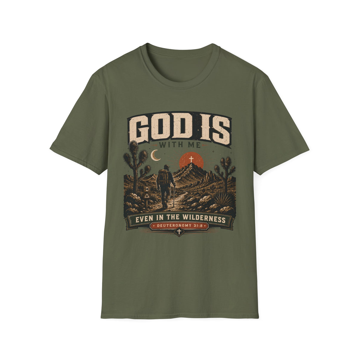 God Is With Me T-Shirt