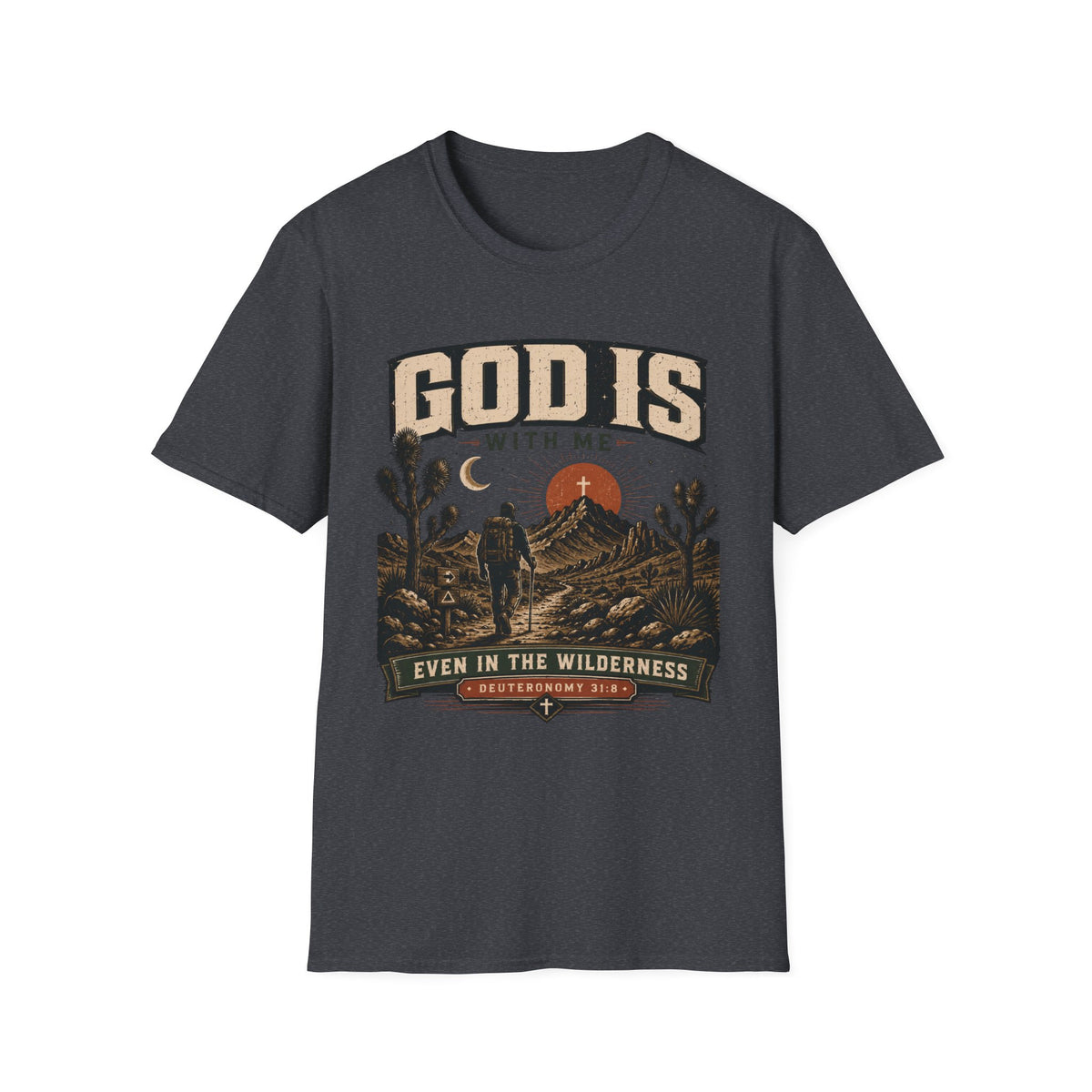 God Is With Me T-Shirt