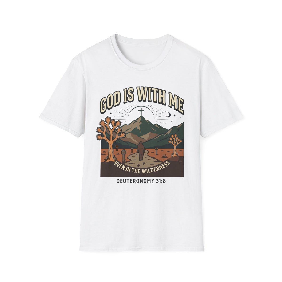 God Is With Me T-Shirt
