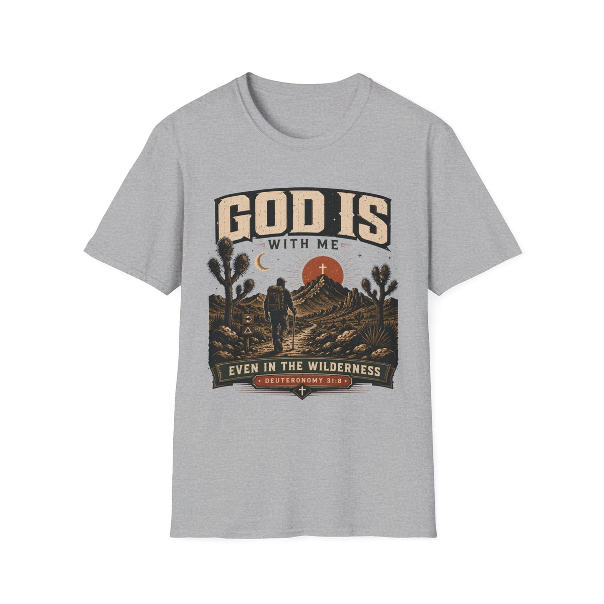 God Is With Me T-Shirt