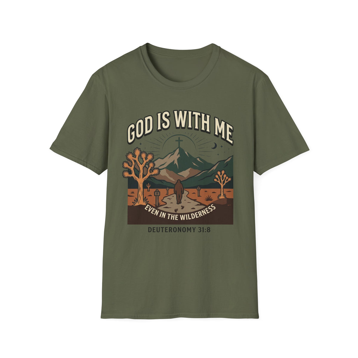 God Is With Me T-Shirt
