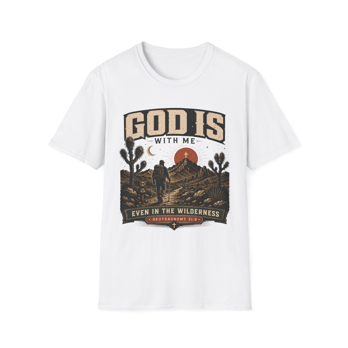 God Is With Me T-Shirt