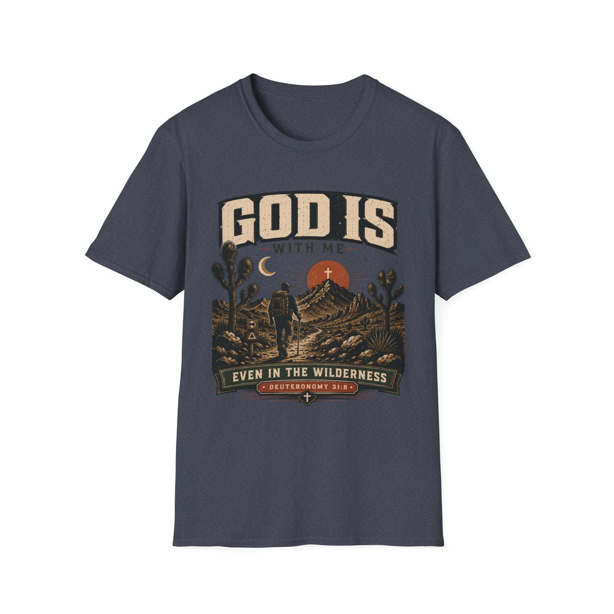 God Is With Me T-Shirt