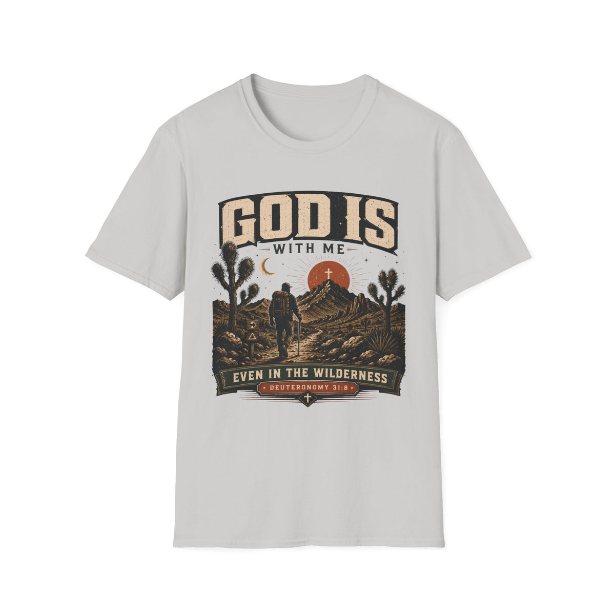 God Is With Me T-Shirt