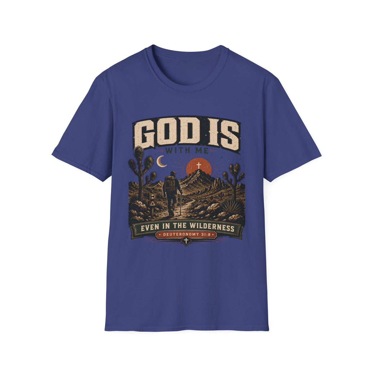 God Is With Me T-Shirt