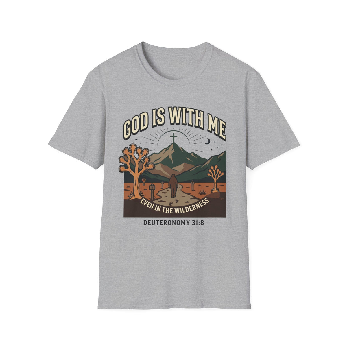 God Is With Me T-Shirt